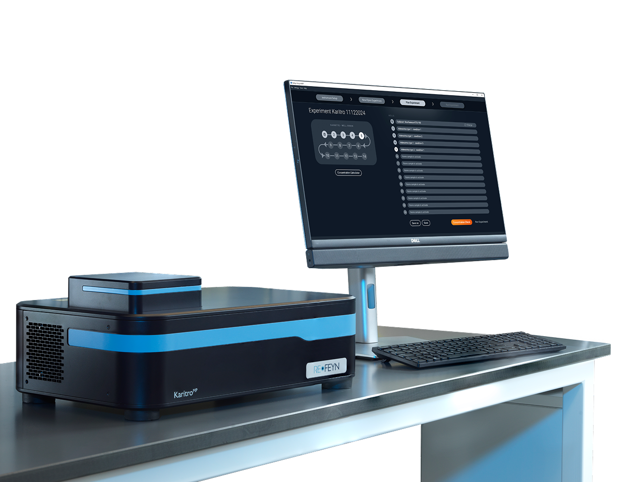 KaritroMP instrument with workstation